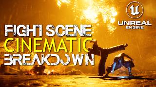 How to create a fight scene cinematic in Unreal Engine 5.5