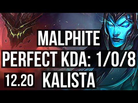 MALPH vs KALISTA (TOP) | 1/0/8 | KR Diamond | 12.20