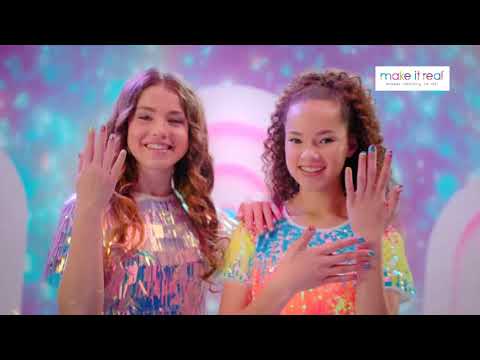 Make_It_Real Nagų priežiūros rinkinys Make It Real PARTY NAILS 2467M