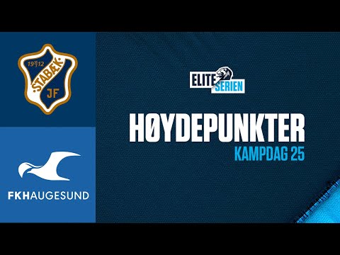 Stabæk - Haugesund | 2-1 | Høydepunkter | Kampdag 25 - Eliteserien 2021
