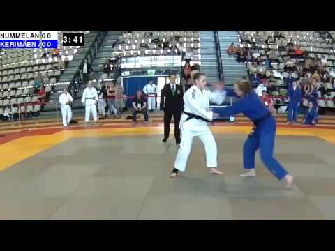 Judon naisten joukkue-SM 2017: +63: NUMMELAN JUDO - KERIMÄEN JUDONOKO
