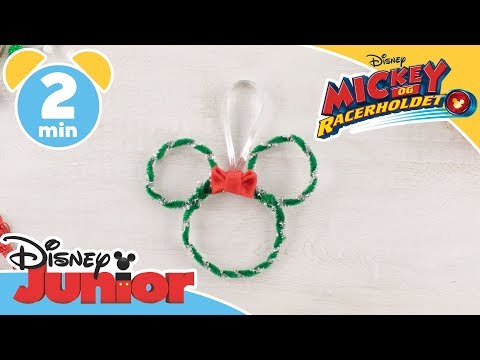 Mickey og Racerholdet JULEPUSLERIER | Juletræspynt 🎄- Disney Junior Danmark