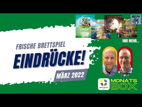 Brettspiel Monatsbox März 2022 Brettspielbox