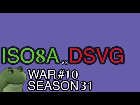 Alliance War Season 31 War 10 ISOa vs. DSVG | MCOC AW