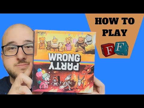 Wrong Party | How to Play | Board Game | Unstable Games