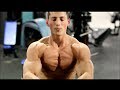 Teen Bodybuilder Zach Flexing and pumping with Photoshoot conditioning