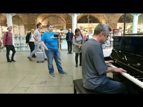 Wake Me Up Avicii Jonny May version Live St. Pancras Elton John piano