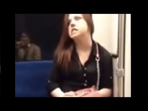 Demon Possessed Woman Does UNTHINKABLE To Man On The Train - Caught On Camera
