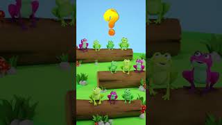 10 grenouilles 🐸 | Vidéo éducative pour enfants | HeyKids #shorts
