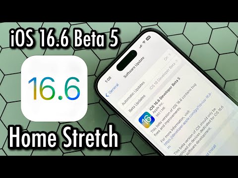 iOS 16.6 Beta 5 Is Out | Public Release Coming Next |