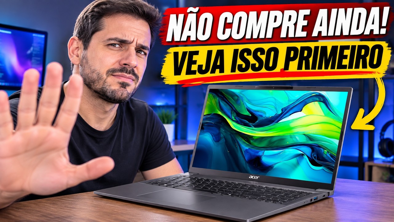 Miniatura da avaliação em vídeo de Notebook Acer Aspire 16 16 Polegadas Intel Core Ultra 5 1TB SSD Windows 11