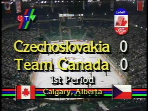 Canada Cup 1987 G01 Canada vs Czechoslovakia (28 Aug 1987) Part 1