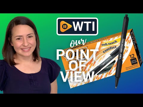 BIC Black Retractable Ballpoint Pens - WTI product video review