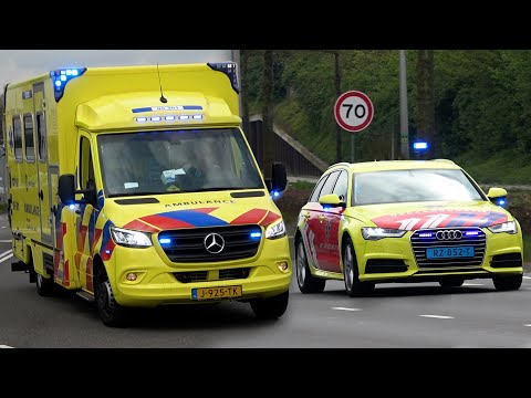 [30.04.2021] Orgaandonatie voertuigen & [IC-] Ambulances met spoed in Zwolle