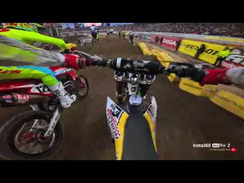 2-Stroke Onboard - 2025 Pittsburgh Supercross - Jared Lesher - *FULL RACE*