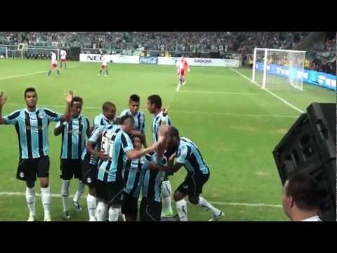 Primeiro gol da arena - Turma de Serafina Corrêa