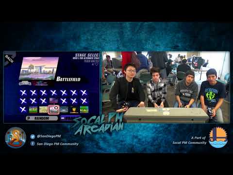 SoCal PM Arcadian 7 - El Shroomo & Blue vs. Blub & TheChafaComet - PM Winners Quarters - Project M