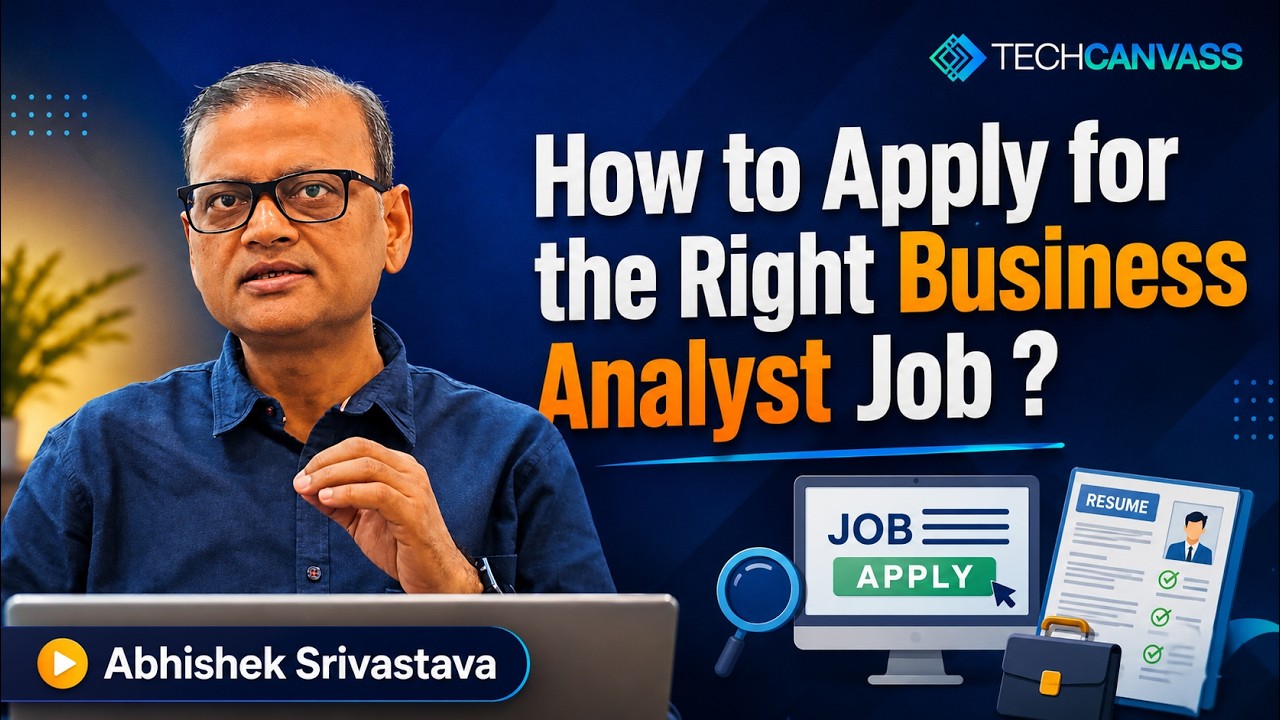 Not getting Business Analyst interview calls, what to fix video