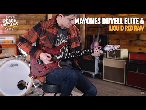 No Talking...Just Tones | Mayones Duvell Elite 6 Liquid Red Raw