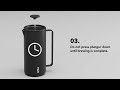 Stanley Miir French Press kavos virintuvas 1000 ml, juodas