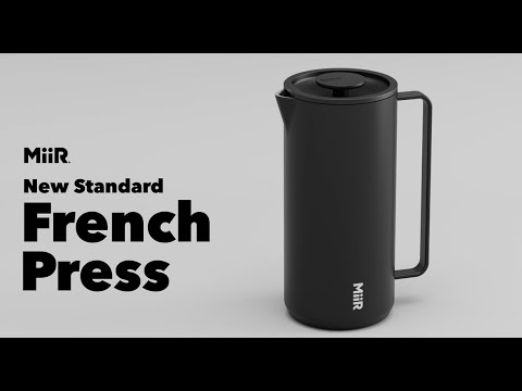 Stanley Miir French Press kavos virintuvas 1000 ml, juodas