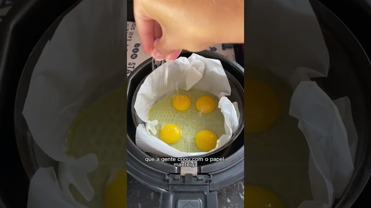 Receita rápida e prática na air fryer | lanche saudável sem glúten, sem lactose e low carb