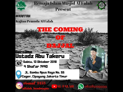 [Rismaf #10]: Ust. Abu Takeru - "The Coming of Dajjal" part 1