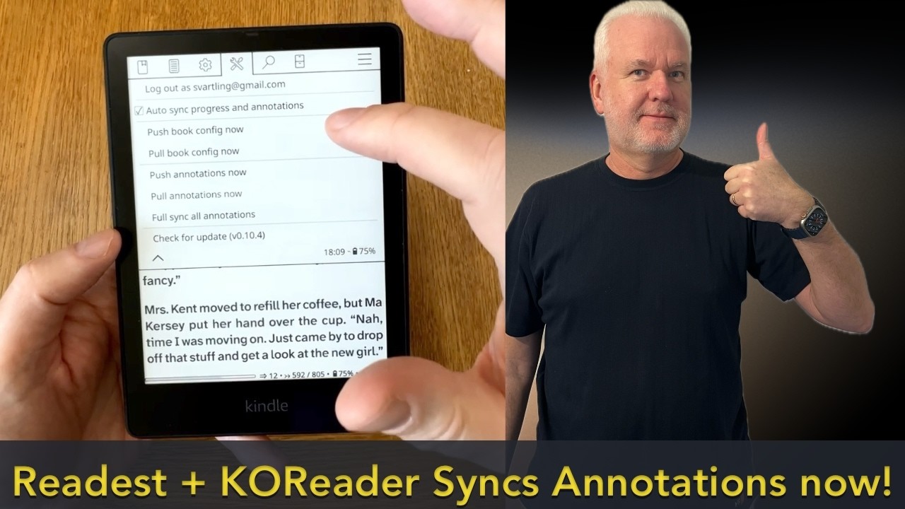 Readest now has a working KOReader Annotations Sync!