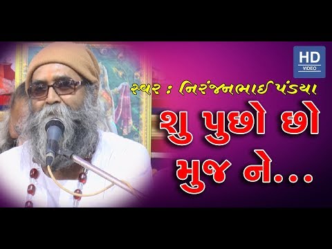 Su Pucho Cho Mujne Ke Hu Su Karu Chu Niranjan Bhai pandya Gujarati Bhajan