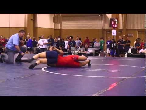 FILA Junior 59kg - Haylee Childs (King College) FALL Daisy Mendez (Cali Girls)