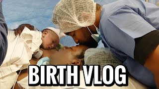 BIRTH VLOG | WELCOMING OUR BABY BOY | C-SECTION