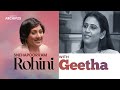 Snehapoorvam Rohini With Geetha Amritatvarchives Rohini Geetha