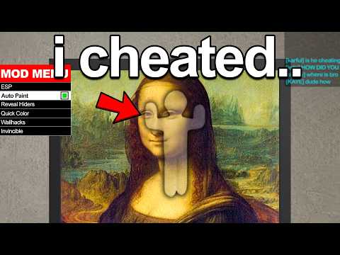 Cheating With AUTO PAINT MOD in Meccha Chameleon!