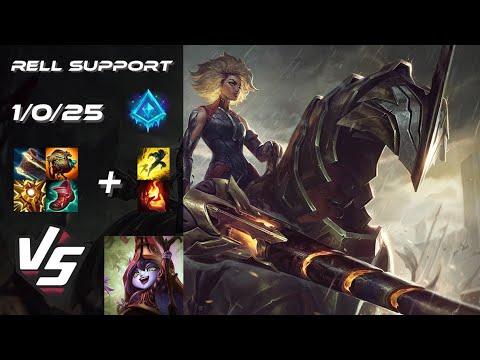 SUPPORT Rell vs Lulu - EU Master Patch 14.19