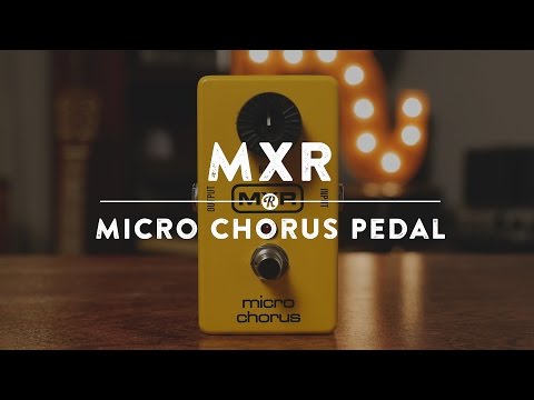 MXR M148 Micro Chorus pédale d'effet pour guitare, Accessoire pour