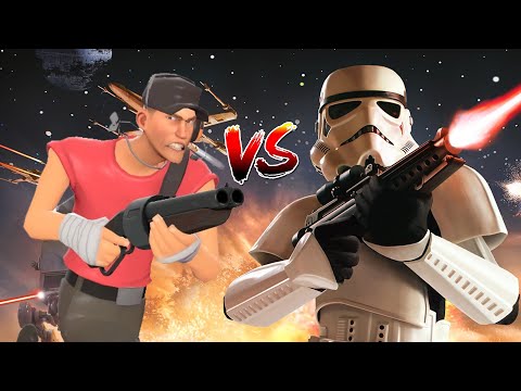 Star Wars vs  Team Fortress 2 (Left 4 Dead 2 Mods)