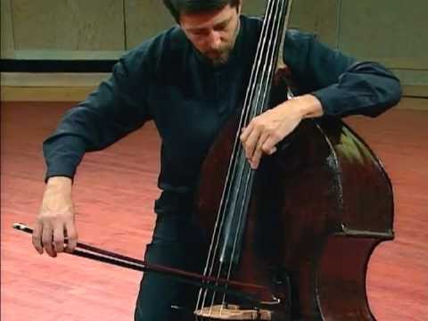 Bach Cello Suite No. 1, IV. Sarabande - Jeff Bradetich, double bass