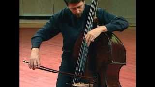 Bach Cello Suite No. 1, IV. Sarabande - Jeff Bradetich, double bass