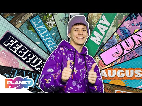 Months of the year | ESL Songs for Kids | Planet Pop