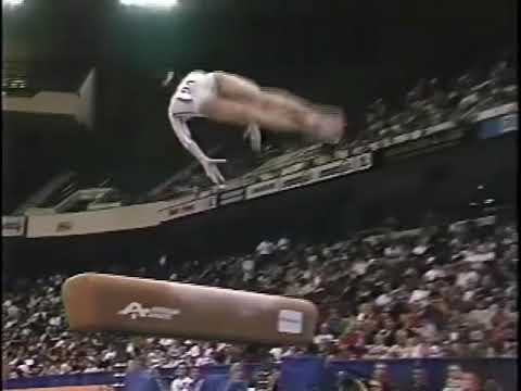 🥇 Andreea Isarescu 🇷🇴 VT 9.500 1999 Pontiac International Team Championships