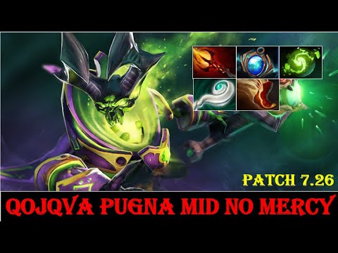 qojqva Mid Pugna OutFarming VS Slark Full Item