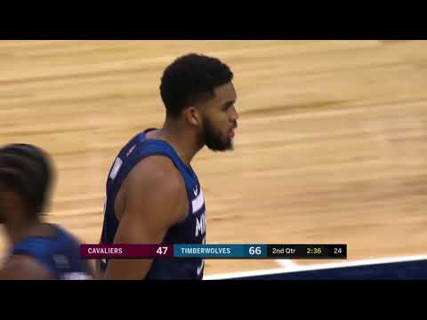Karl-Anthony Towns Blocks Cedi Osman & Jimmy Butler's And One vs. Cavs [19.10.18.]