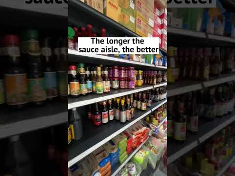 Supermercado asiático legítimo
