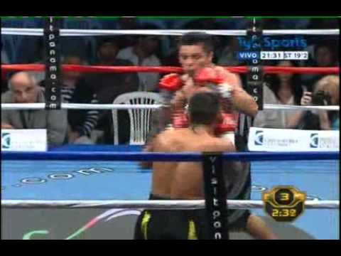 Federico SALCEDO vs Angel GONZALEZ - Full Fight - Pelea Completa