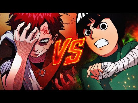 Rock Lee vs Gaara - Luta Completa - Dublado em Português (Naruto clássico)