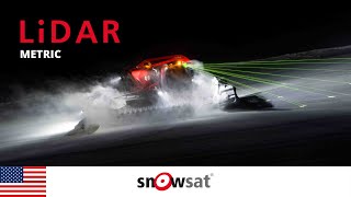 Predictive Snow Depth Measurement (Metric Numbers) | SNOWsat LiDAR | SEE THE FUTURE