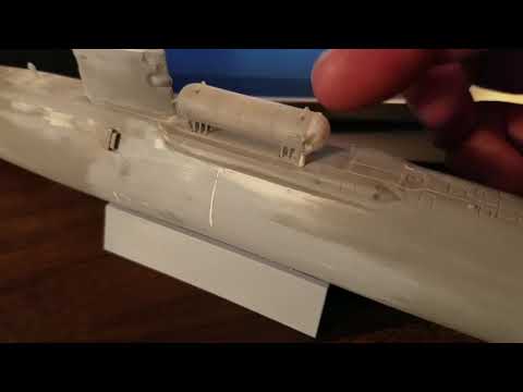 1/350 scale HMS Spartan DDS w/working door