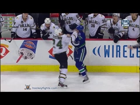 Eric Nystrom vs Dale Weise Feb 15, 2013