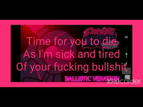 Ballistic Vexation (Malevolent) W/ Lyrics @azeldot  @JunoSongs