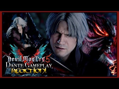 THE ONE AND ONLY, DANTE!!! | Devil May Cry 5 - Dante Gameplay Trailer [TGS 2018] Trailer REACTION!